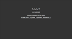 Desktop Screenshot of manitu.hu